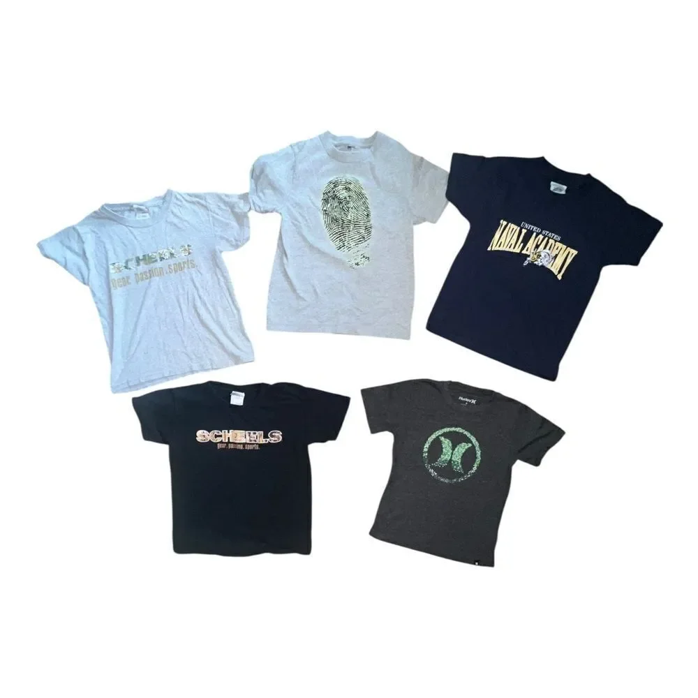 Gymboree Hurley US Naval Academy Lot of 5 T-Shirts Boys Small EUC